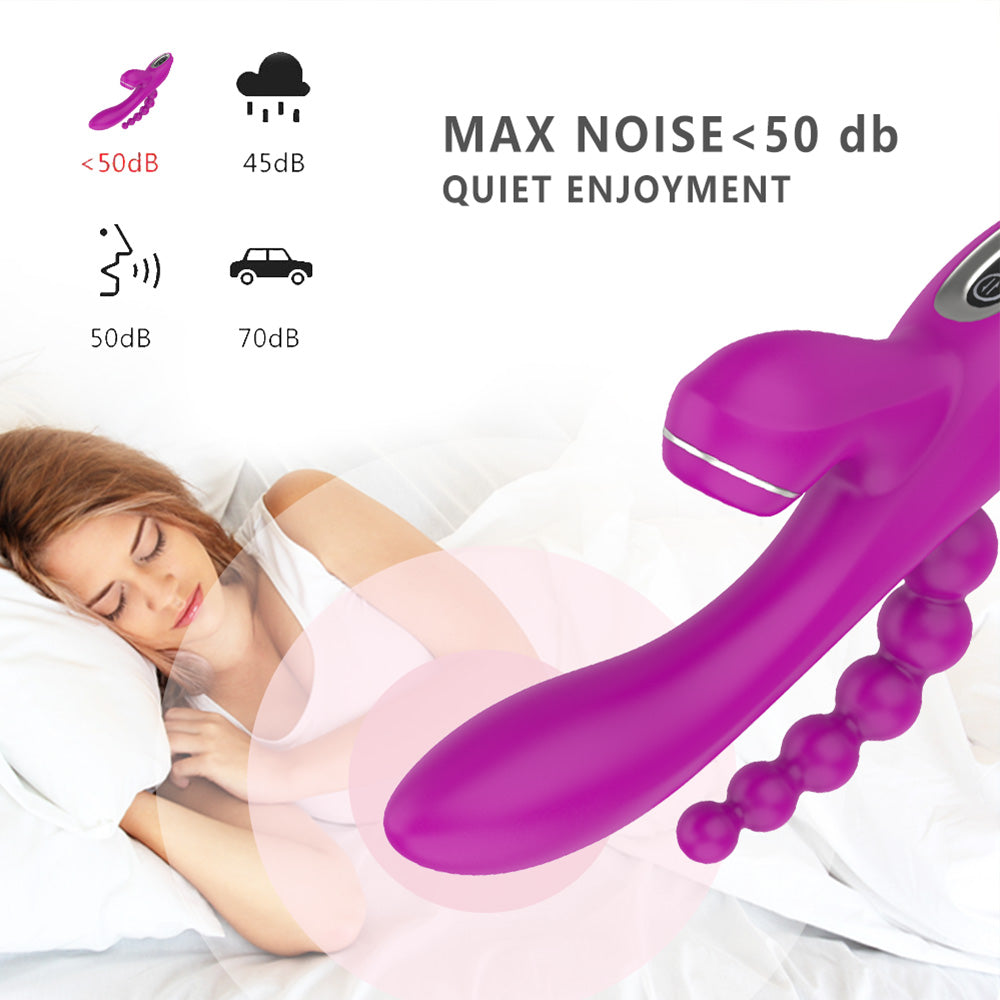 Lysia Clitoris Stimulator G spot Rabbit vibrator - Purple