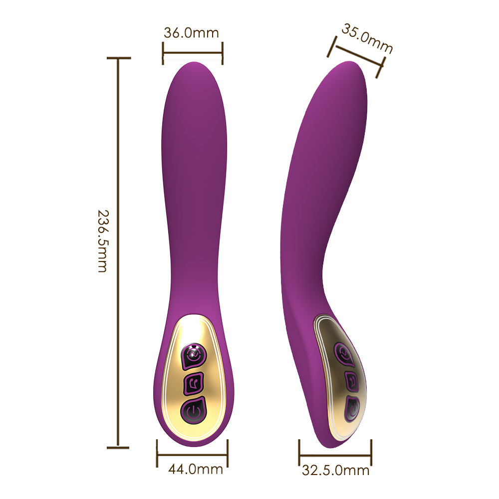 Lysia G Spot Vibrator Massager - Purple